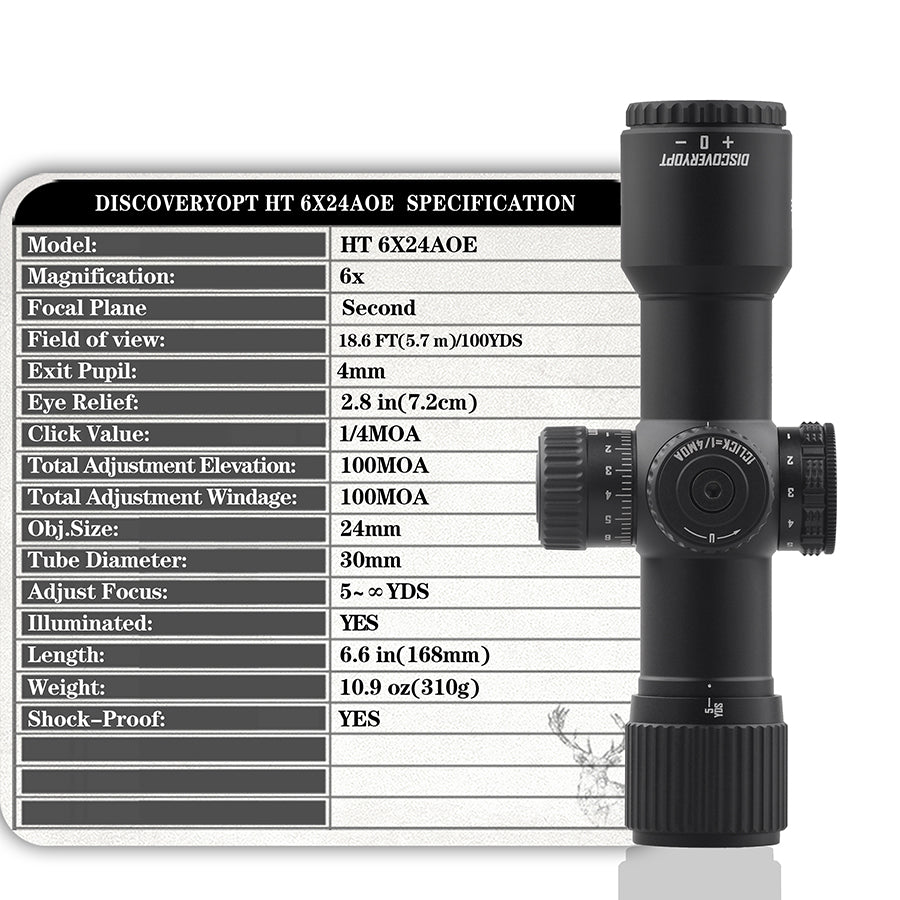 HT 6X24AOE Optics Scopes