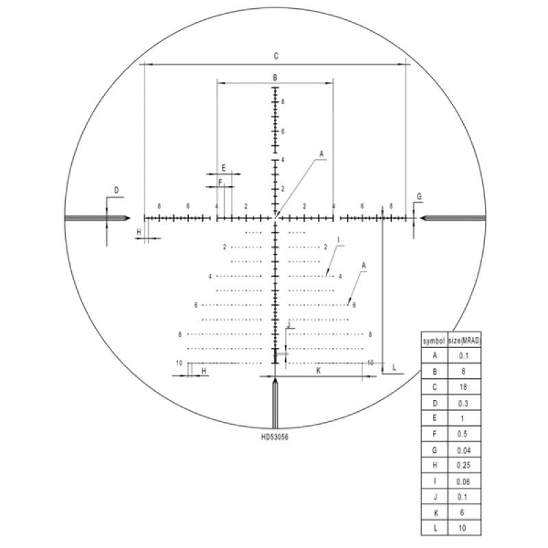 ED-ELR 5-40X56SFIR FFP Optics Scopes - DiscoveryOpt Rifle Scopes-UK -