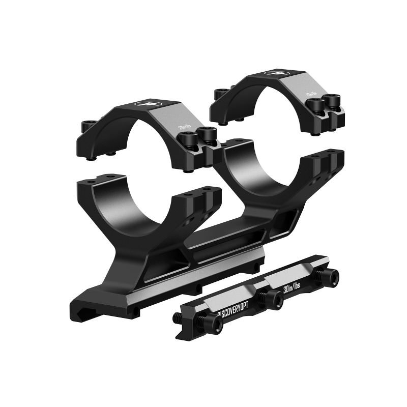 20 MOA Cantilever Scope Mounts 34mm or 30mm Tube High Precision Shockproof for Picatinny Rail - DiscoveryOpt Rifle Scopes-UK -