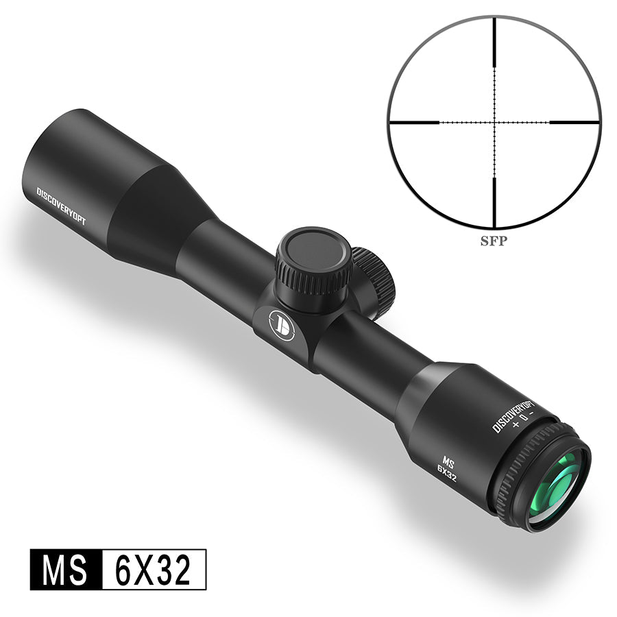 MS 6X32 enhanced shock-resistant protective cover Optics scope - DiscoveryOpt Rifle Scopes-UK - Optics Scope