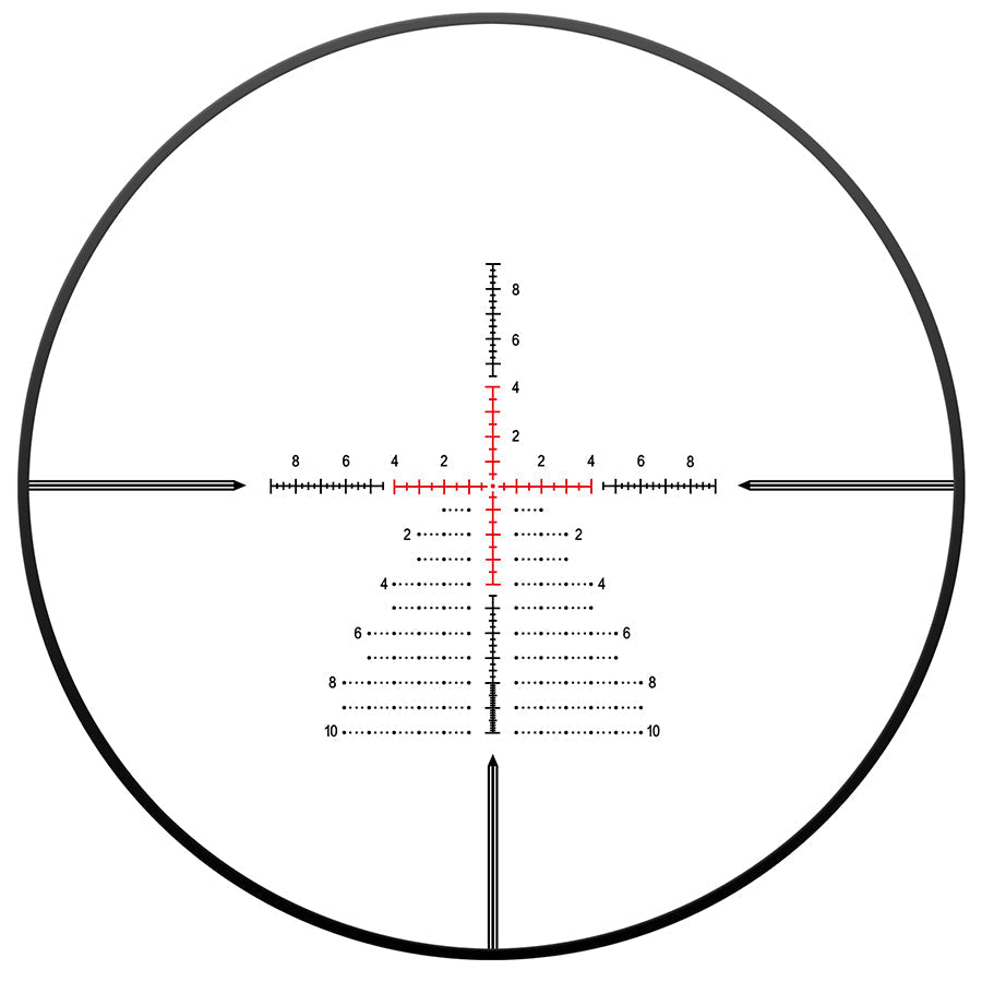 HD GEN II 4-24X50SFIR,SLT FFP IR-MIL-ZERO STOP Optics Scope