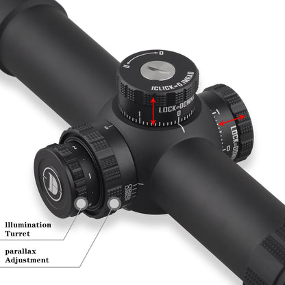 ED-AR 1-8X24SFIR FFP Optics Scopes