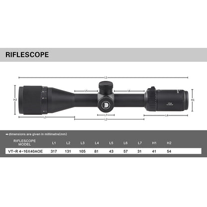 VT-R 4-16X40AOE HMD SFP IR-MIL protection cap optics Scopes - DiscoveryOpt Rifle Scopes-UK - Optics Scope