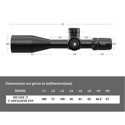 HD GEN II 5-30X56 SFIR FFP-ZEROSTOP