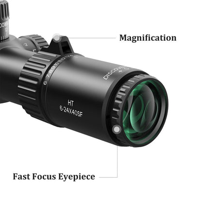 HT 6-24X40SF FFP Optics Scopes - DiscoveryOpt Rifle Scopes-UK - 